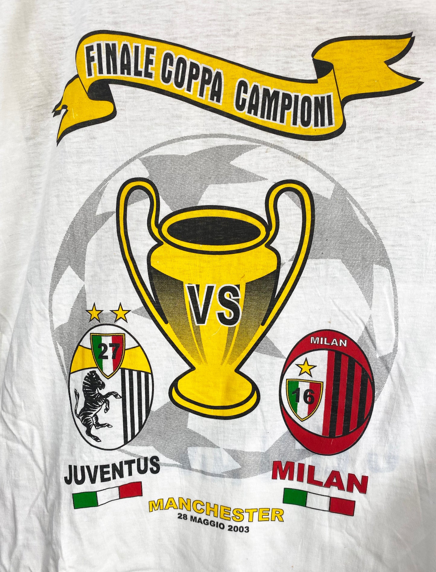 FINALE COPPA CAMPIONI T-SHIRT L