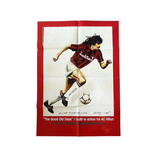 RUUD GULLIT MERRY CHRISTMAS POSTER