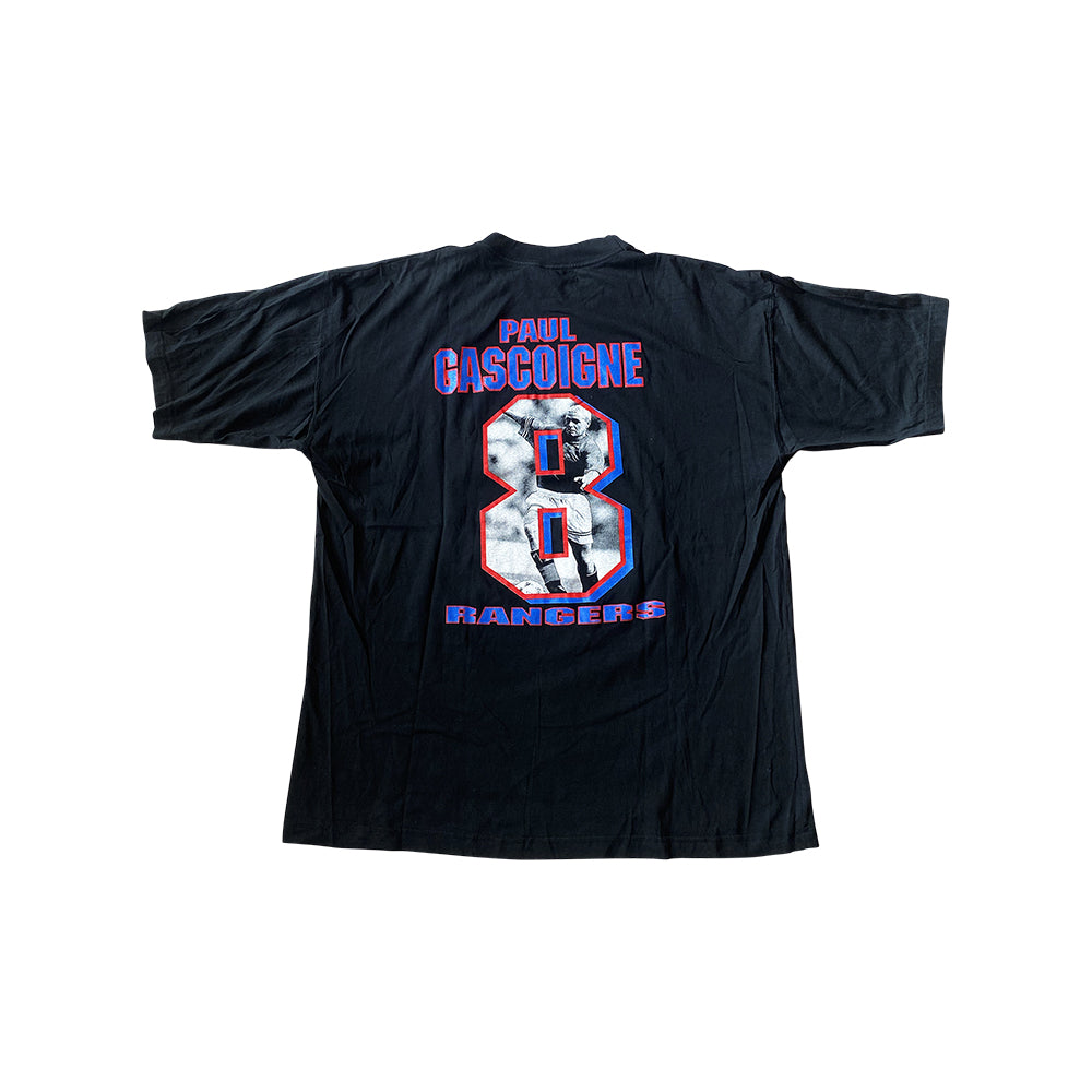 PAUL GASCOIGNE GLASGOW RANGERS T-SHIRT