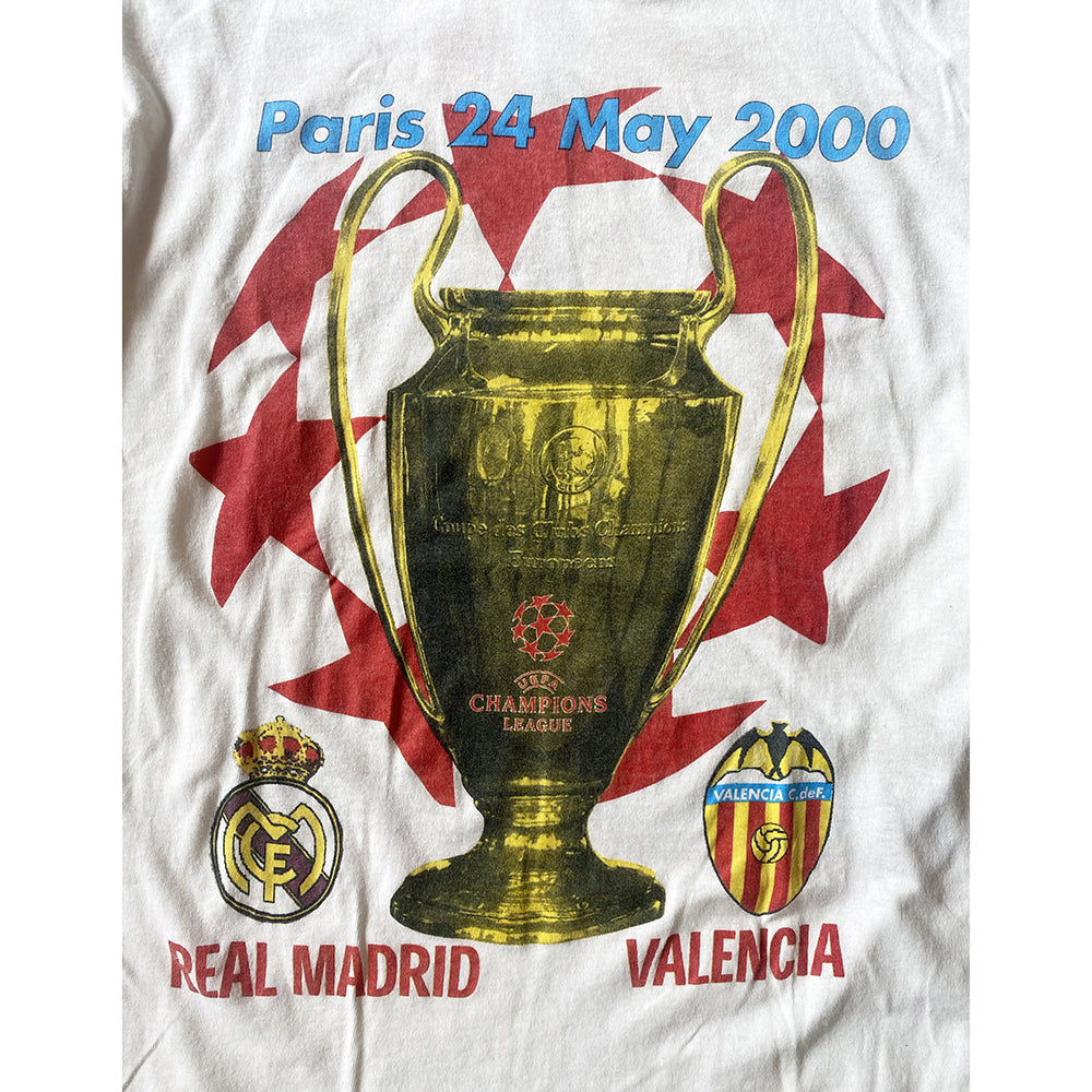 CL FINAL 2000 REAL MADRID VALENCIA T-SHIRT
