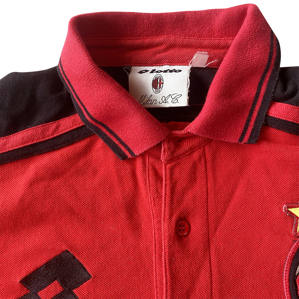 AC MILAN LOTTO POLO T-SHIRT