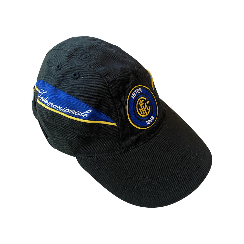 INTER MILAN CAP BLACK (KIDS SIZE)