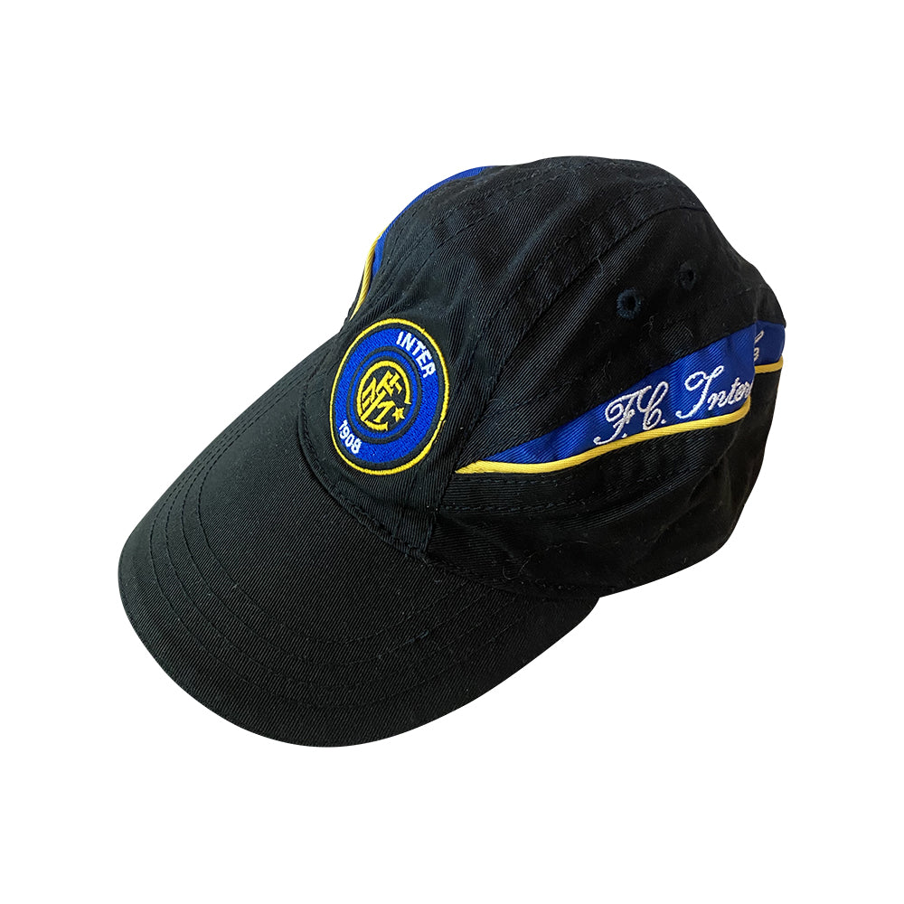 INTER MILAN CAP BLACK (KIDS SIZE)