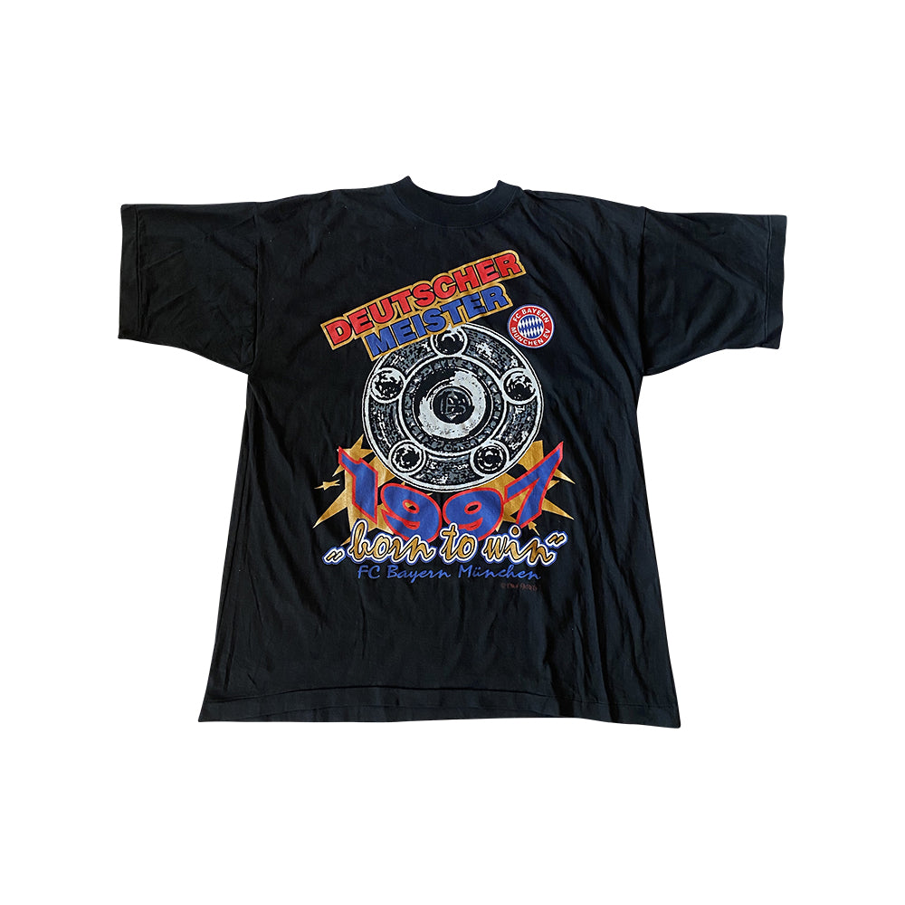 BAYERN MUNCHEN 1997 BORN TO WIN T-SHIRT