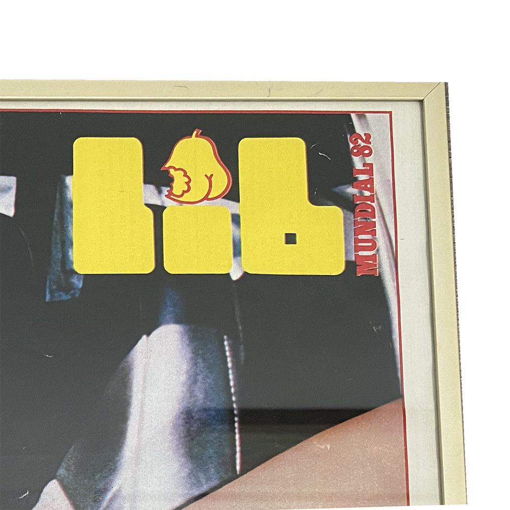 FRAMED MARADONA POSTER 'NAKED WOMAN'