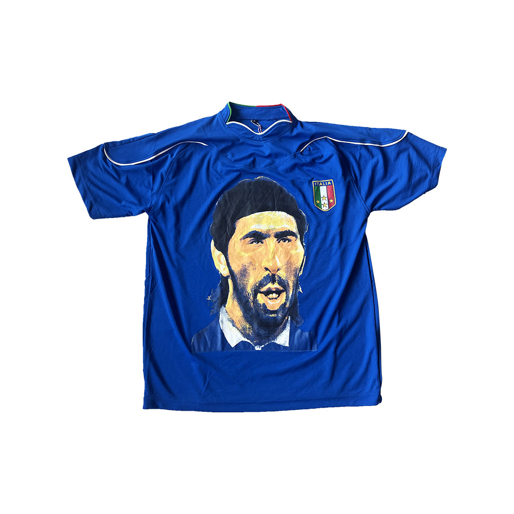 BUFFON PORTRAIT AZZURRI SHIRT