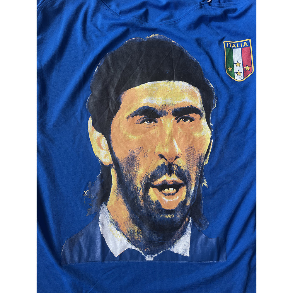 BUFFON PORTRAIT AZZURRI SHIRT