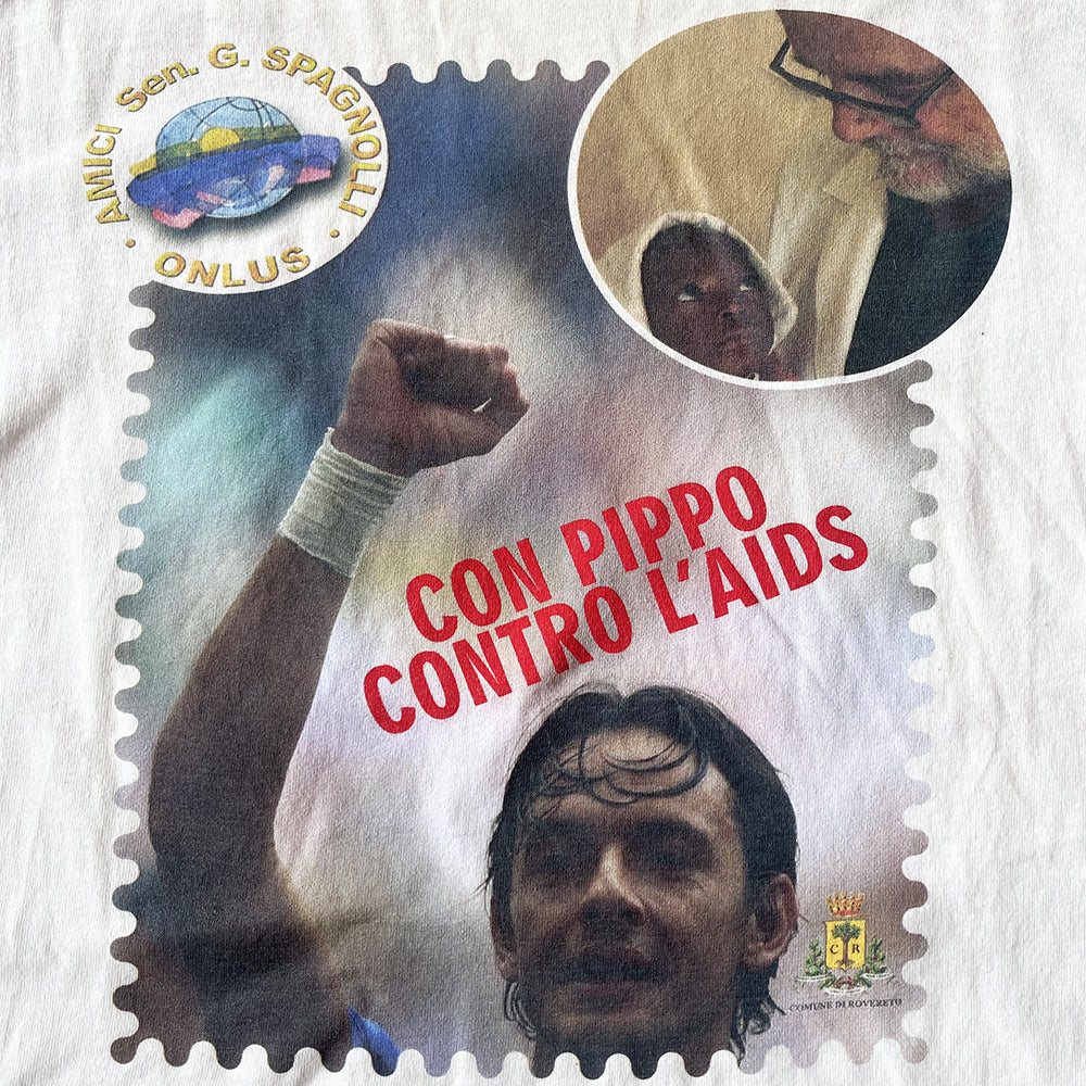 PIPPO INZAGHI AGAINST AIDS T-SHIRT
