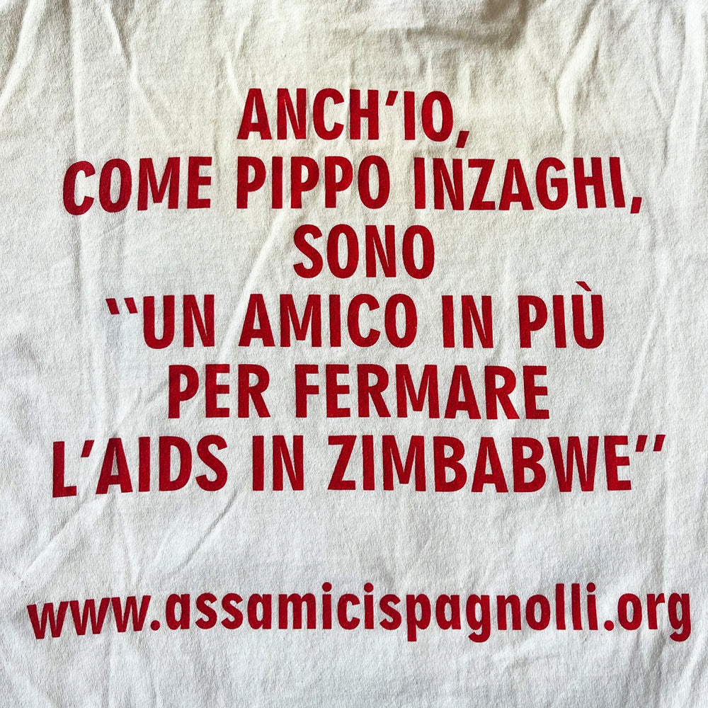 PIPPO INZAGHI AGAINST AIDS T-SHIRT
