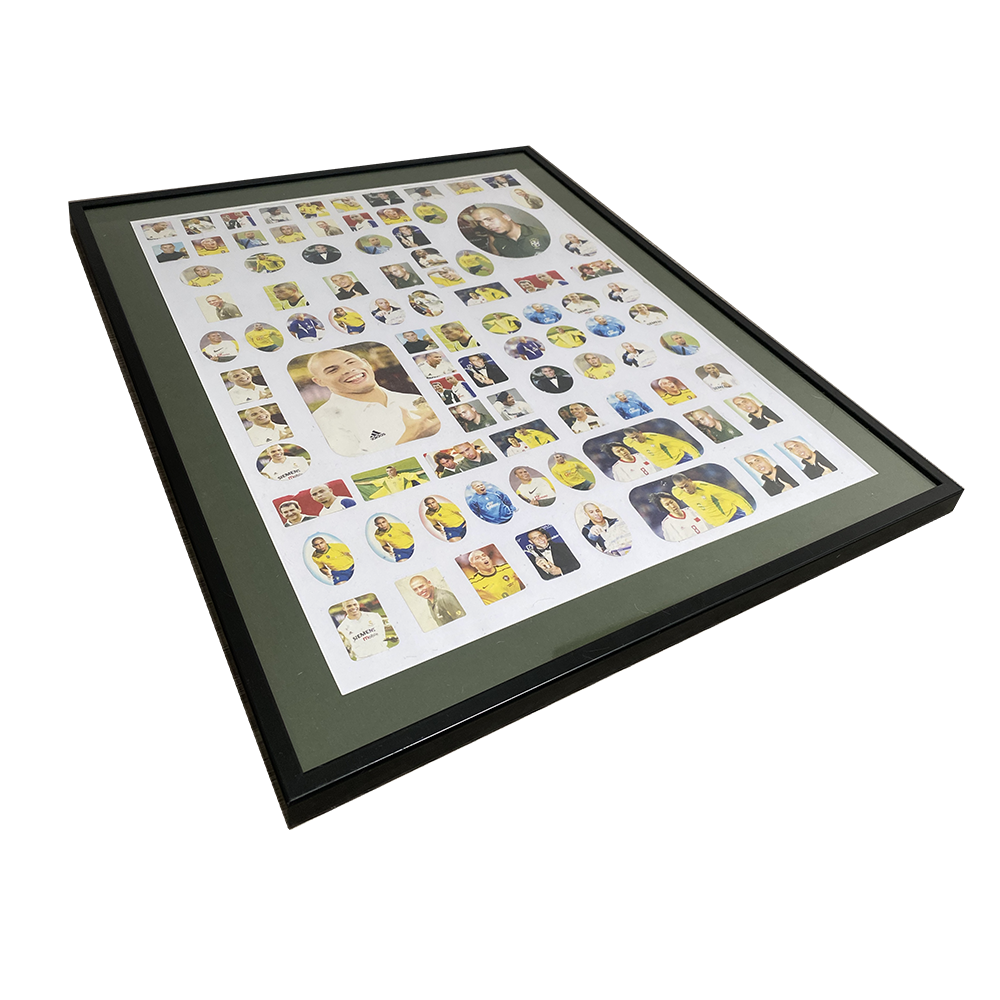 FRAMED RONALDO STICKER ARTWORK