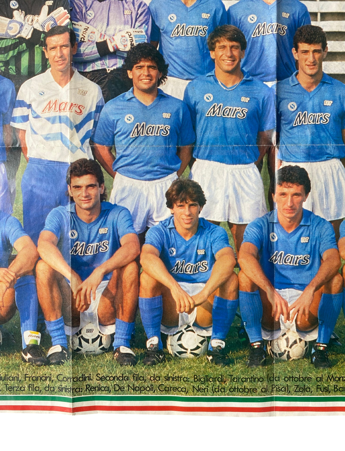 ORIGINAL NAPOLI MARADONA POSTER