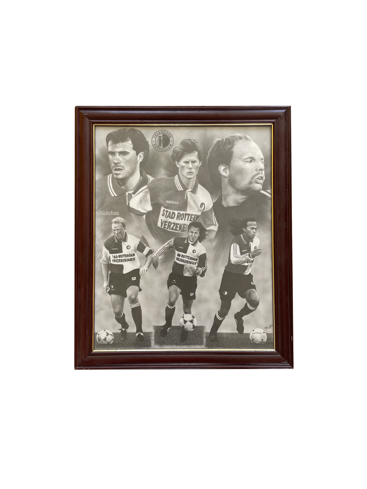 FEYENOORD FRAMED DRAWING