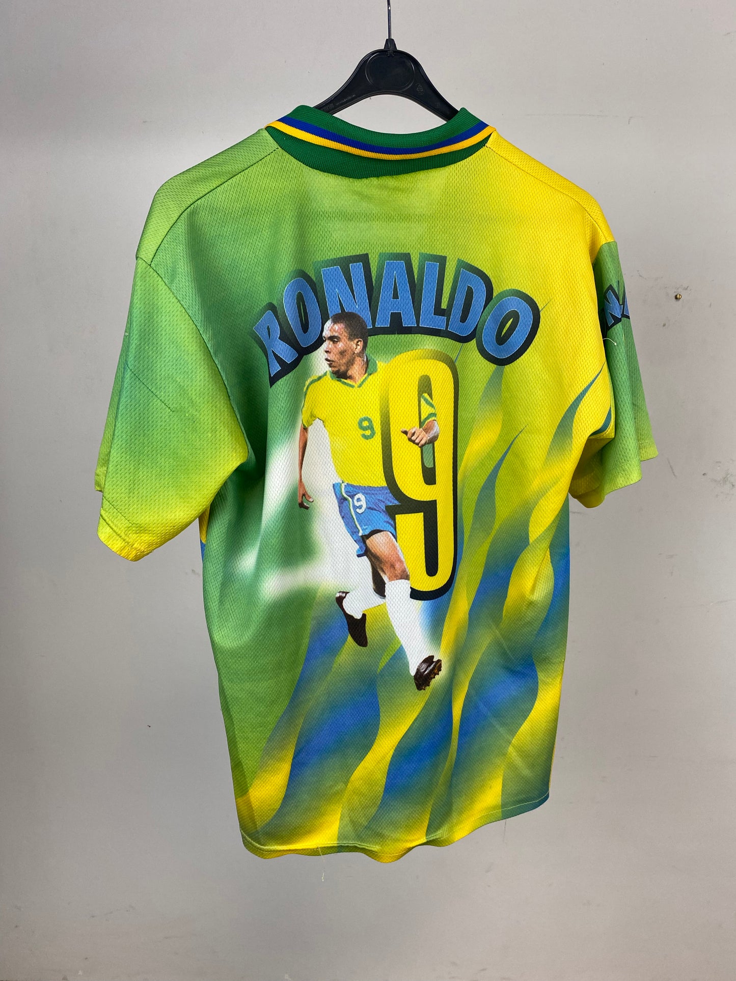 RONALDO BRAZIL BOOTLEG T-SHIRT L