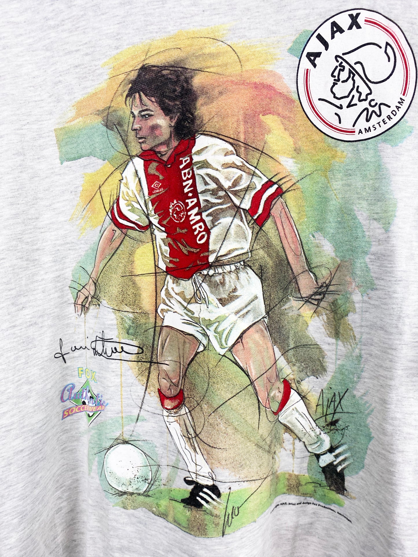 JARI LITMANEN AJAX IS ART T-SHIRT XL