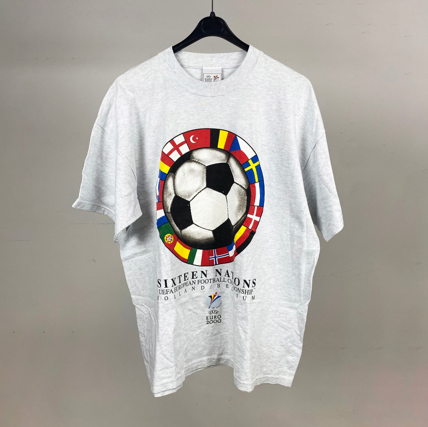 EURO 2000 SIXTEEN NATIONS T-SHIRT XL