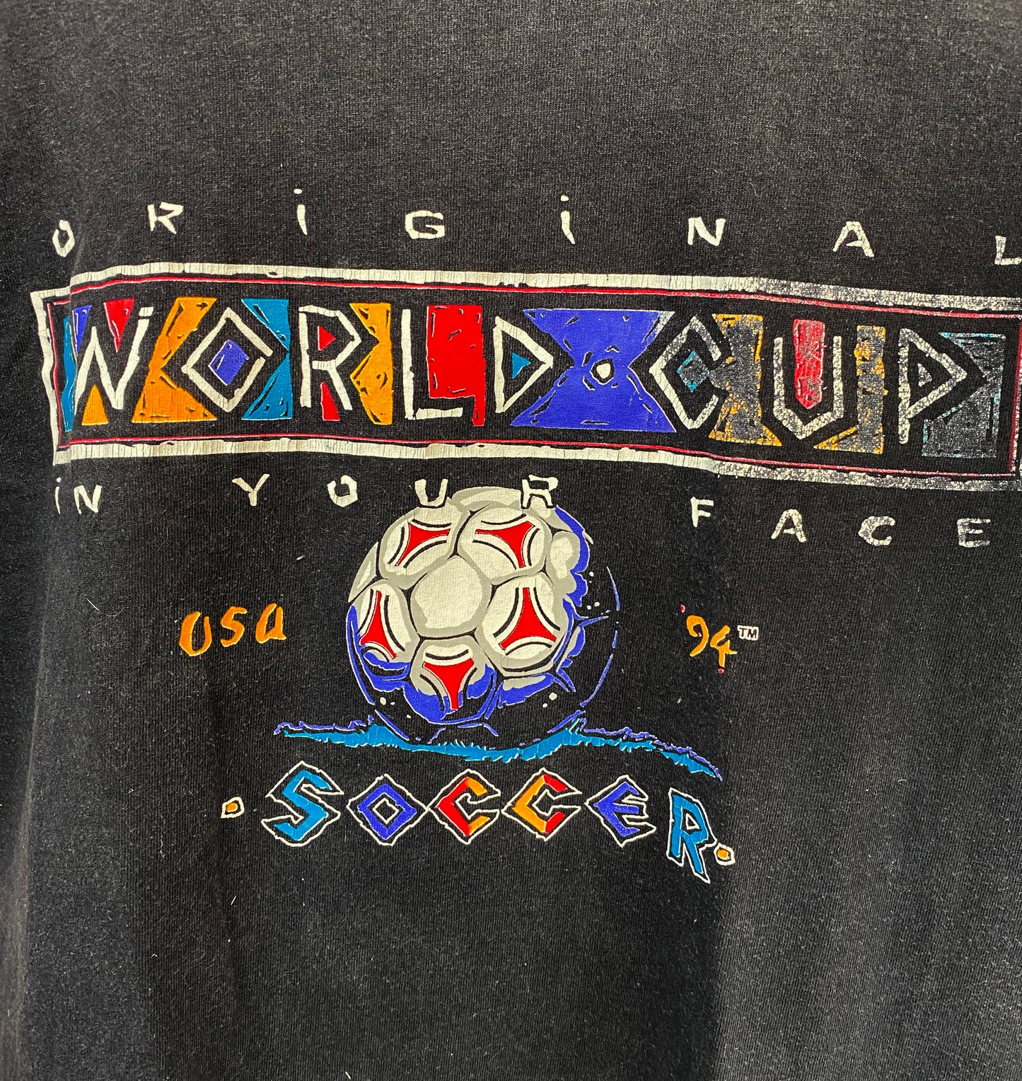 WORLD CUP 94 IN YOUR FACE T-SHIRT S/M