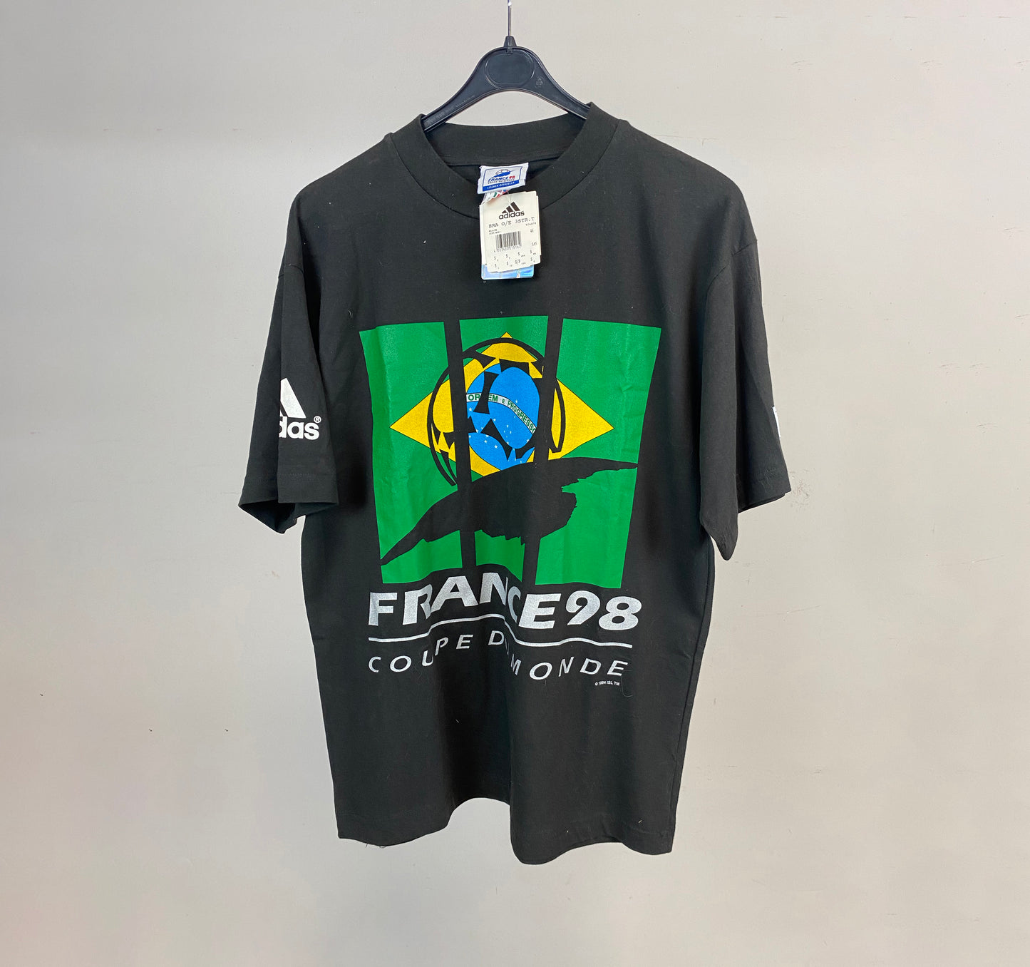 FRANCE 98 BRAZIL T-SHIRT M