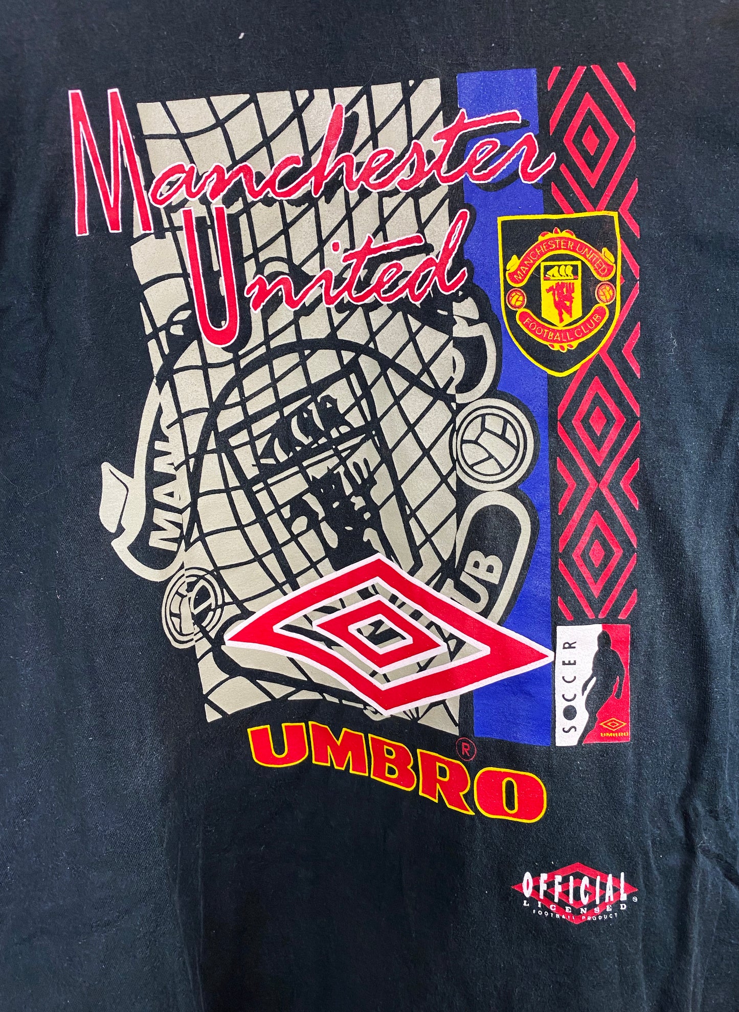 MANCHESTER UNITED UMBRO T-SHIRT XL