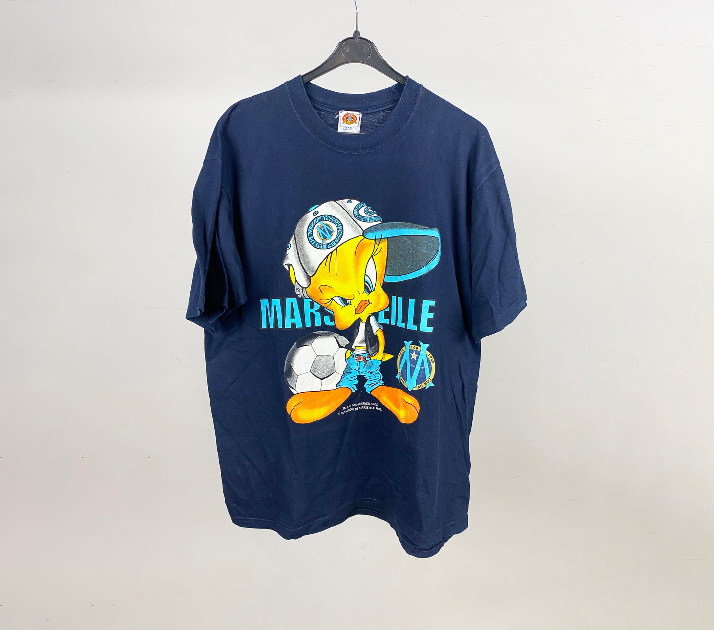 OLYMPIQUE MARSEILLE LOONEY TUNES T-SHIRT XL