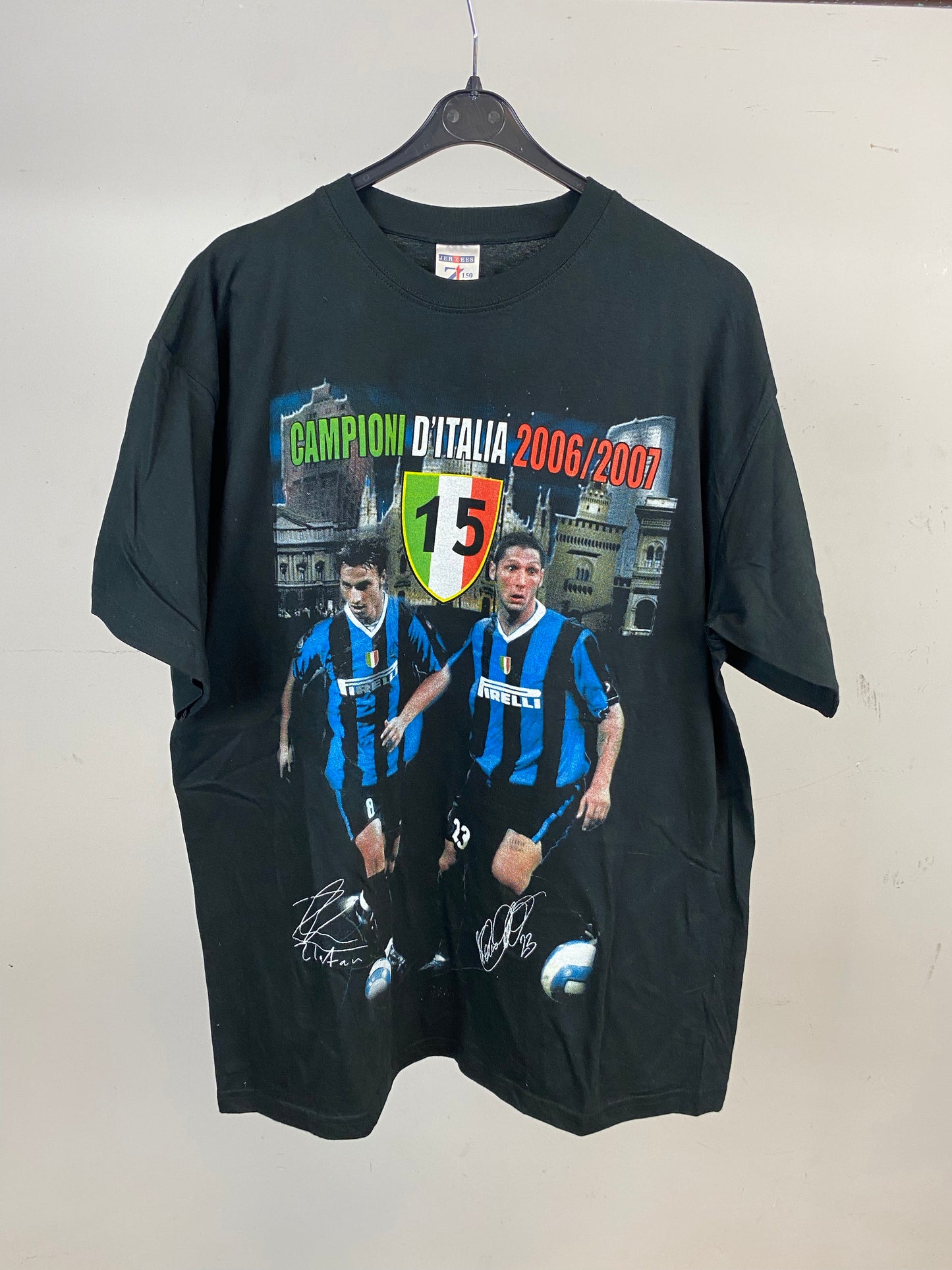 INTER ZLATAN MATERAZZI T-SHIRT L