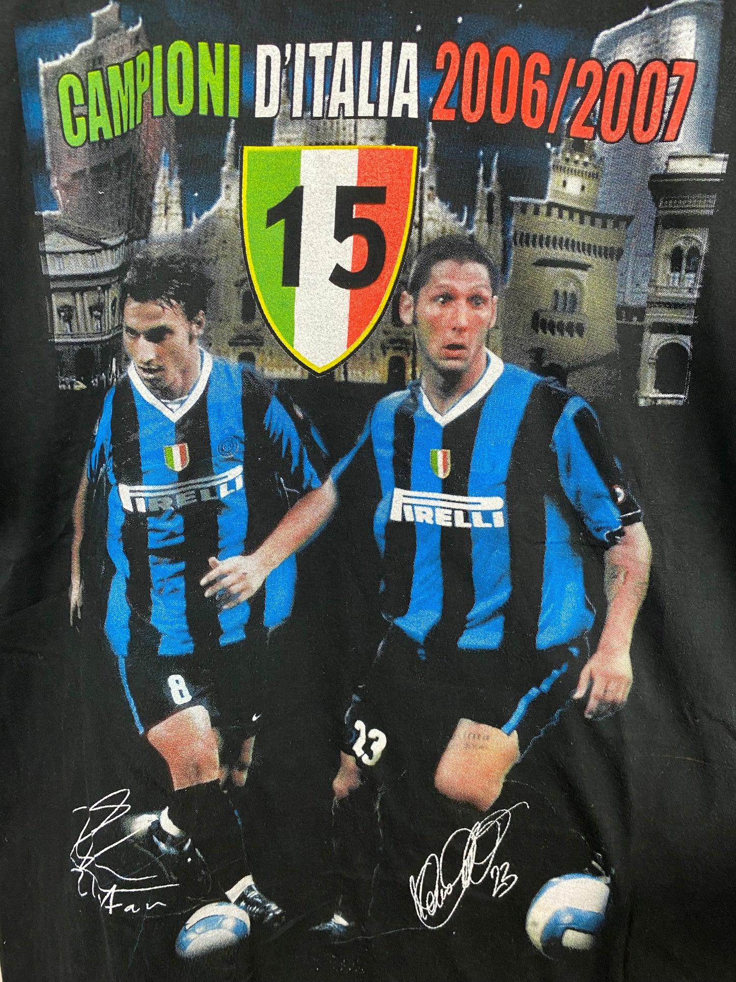 INTER ZLATAN MATERAZZI T-SHIRT L