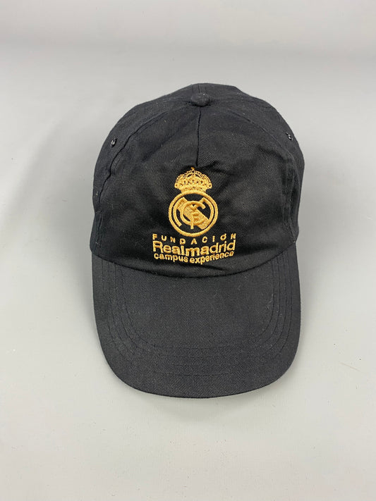 REAL MADRID FUNDACION CAP BLACK