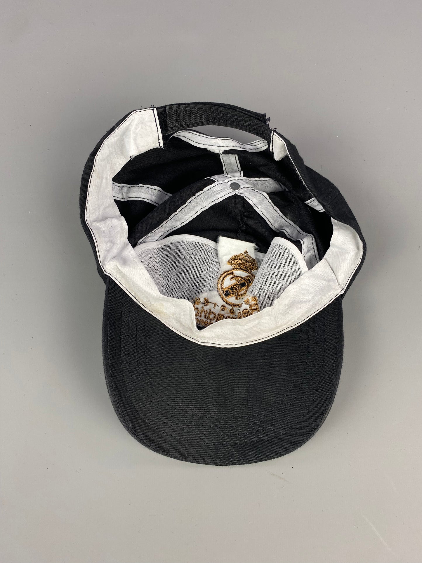 REAL MADRID FUNDACION CAP BLACK