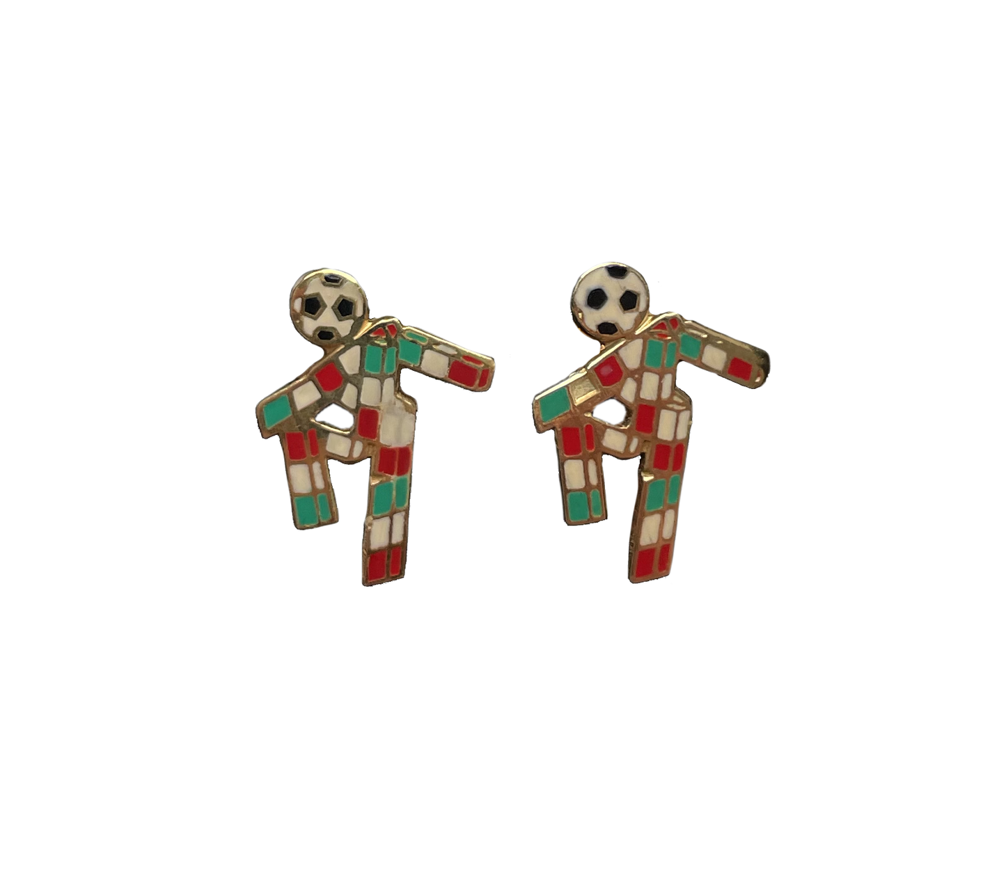 CIAO ITALIA WORLD CUP 90 EARRINGS