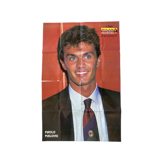 PAOLO MALDINI SUIT POSTER
