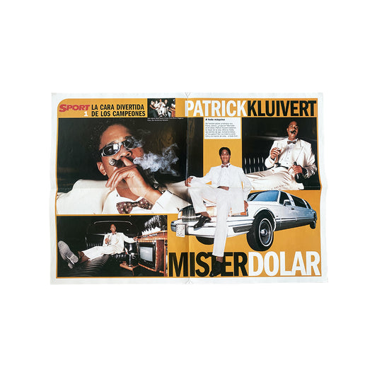 PATRICK KLUIVERT MISTER DOLLAR POSTER
