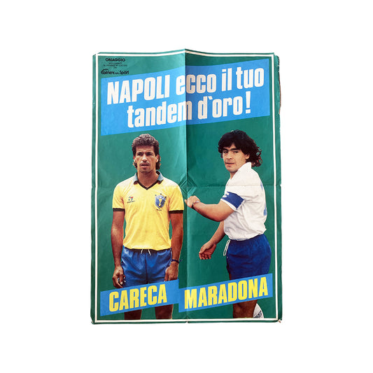 MARADONA CARECA POSTER