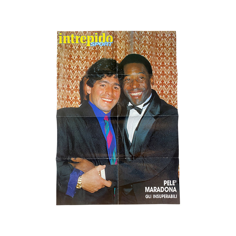 MARADONA PELE POSTER