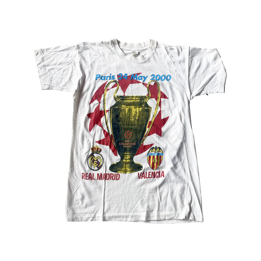 CL FINAL 2000 REAL MADRID VALENCIA T-SHIRT