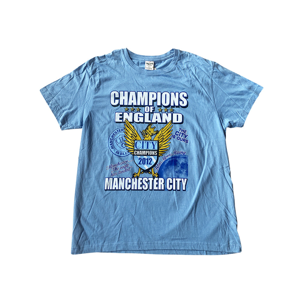 MANCHESTER CITY CHAMPIONS T-SHIRT