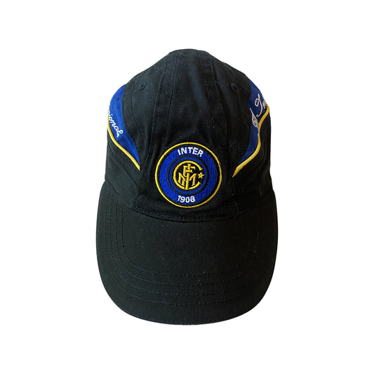 INTER MILAN CAP BLACK (KIDS SIZE)