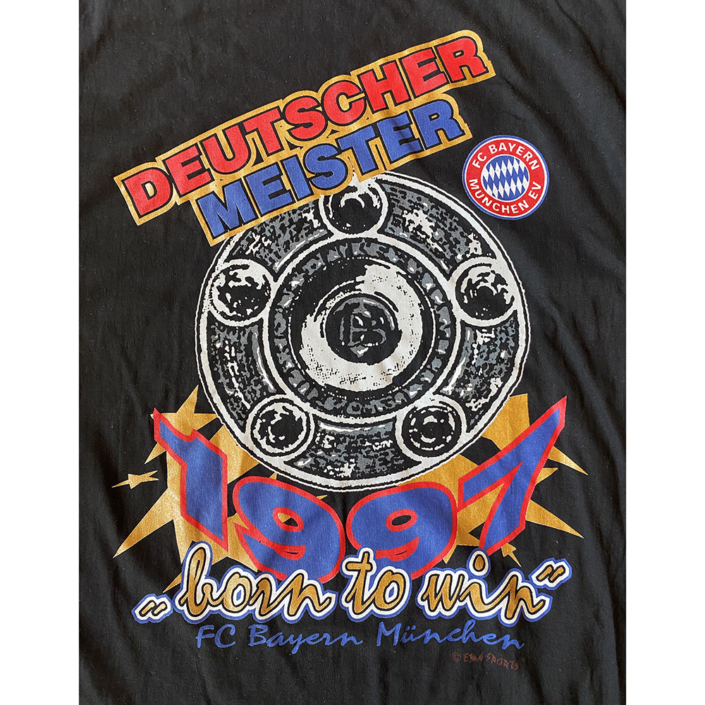BAYERN MUNCHEN 1997 BORN TO WIN T-SHIRT