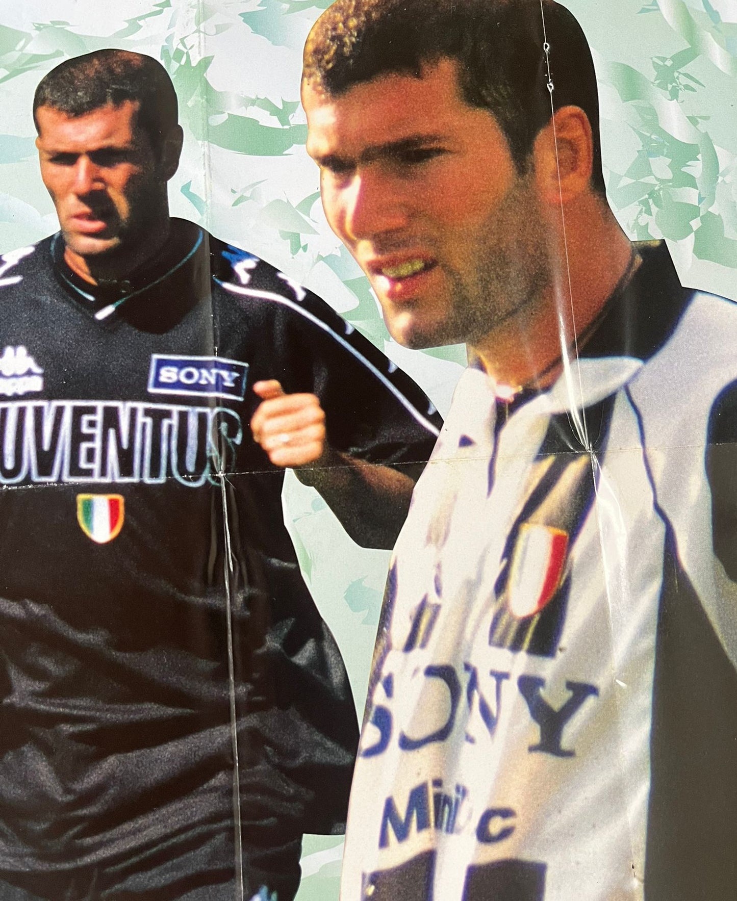 ZINEDINE ZIDANE JUVENTUS POSTER