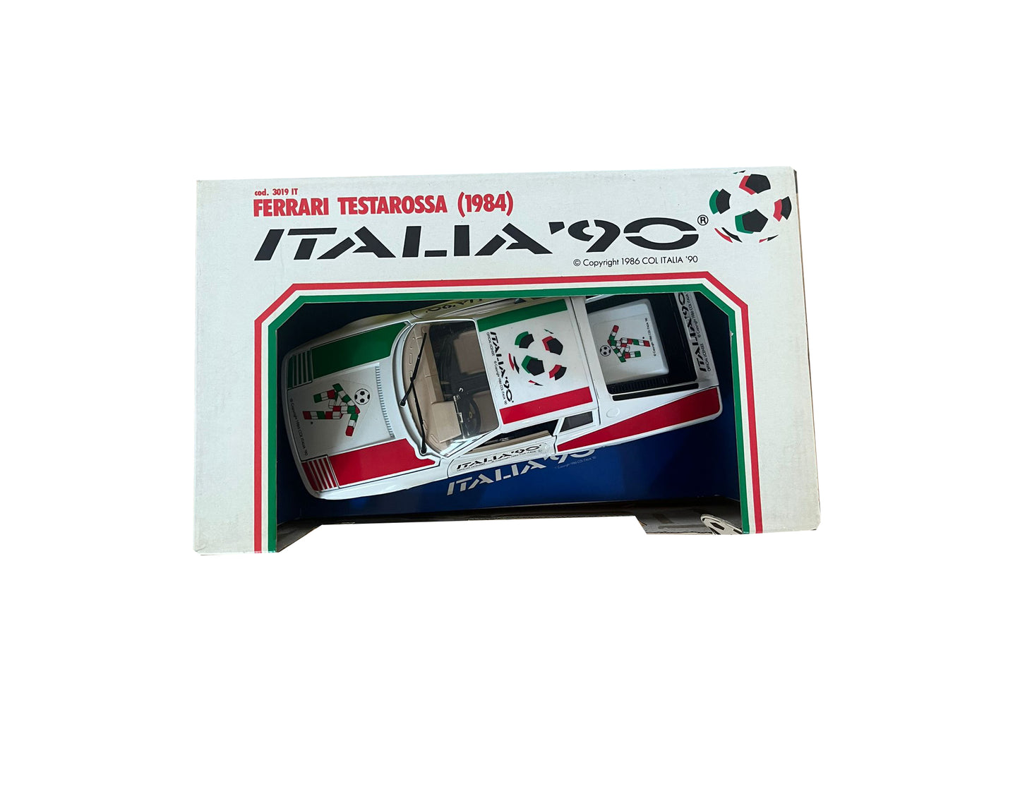 ITALIA WORLD CUP 90 FERRARI TESTAROSSA 1:18