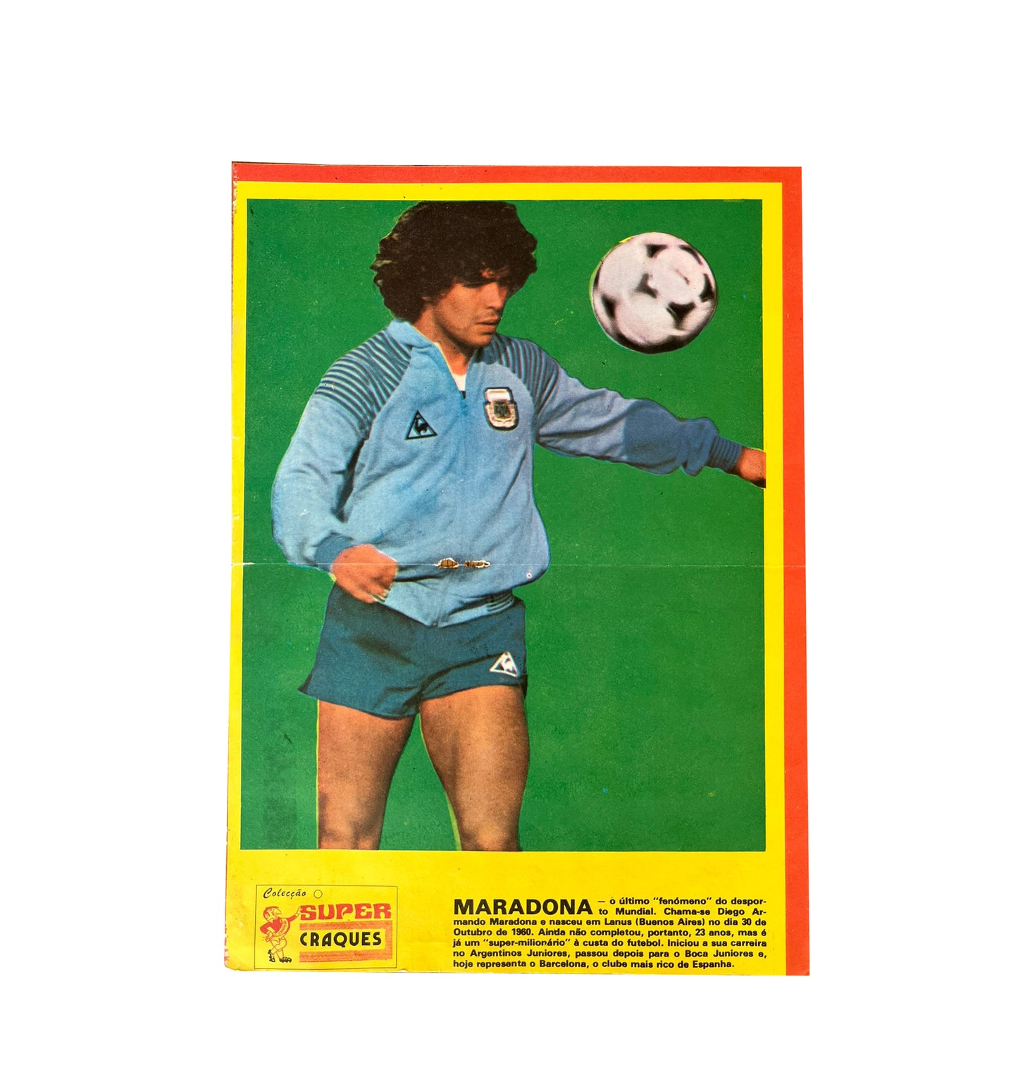 MARADONA ARGENTINA POSTER