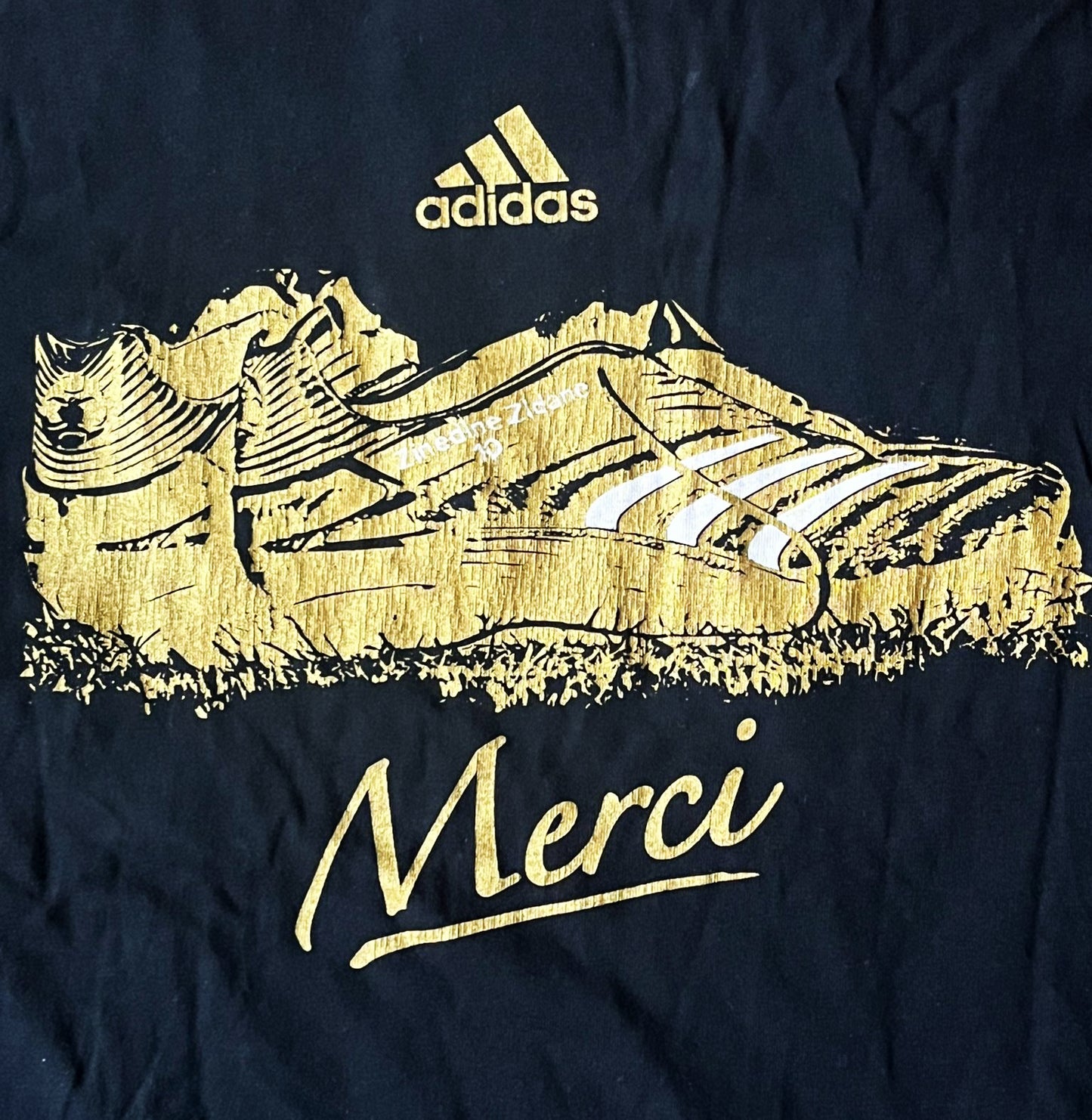 ZIDANE MERCI ADIDAS SHIRT