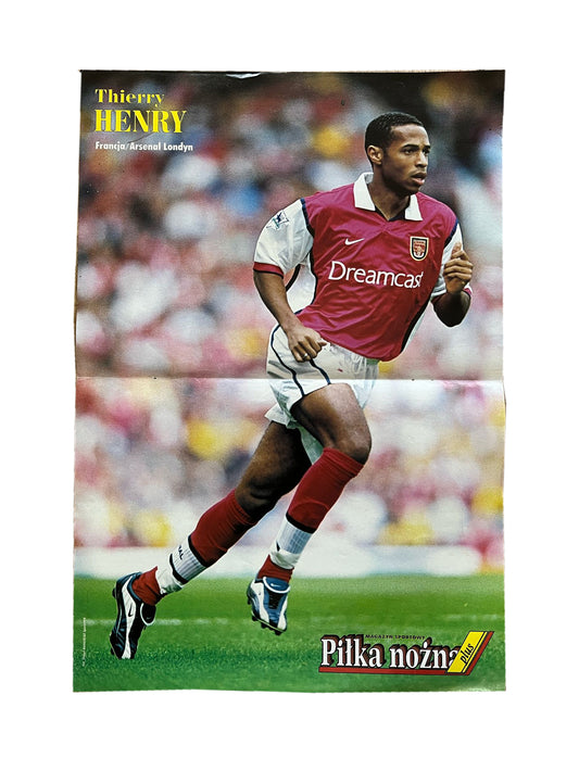 THIERRY HENRY ARSENAL POSTER