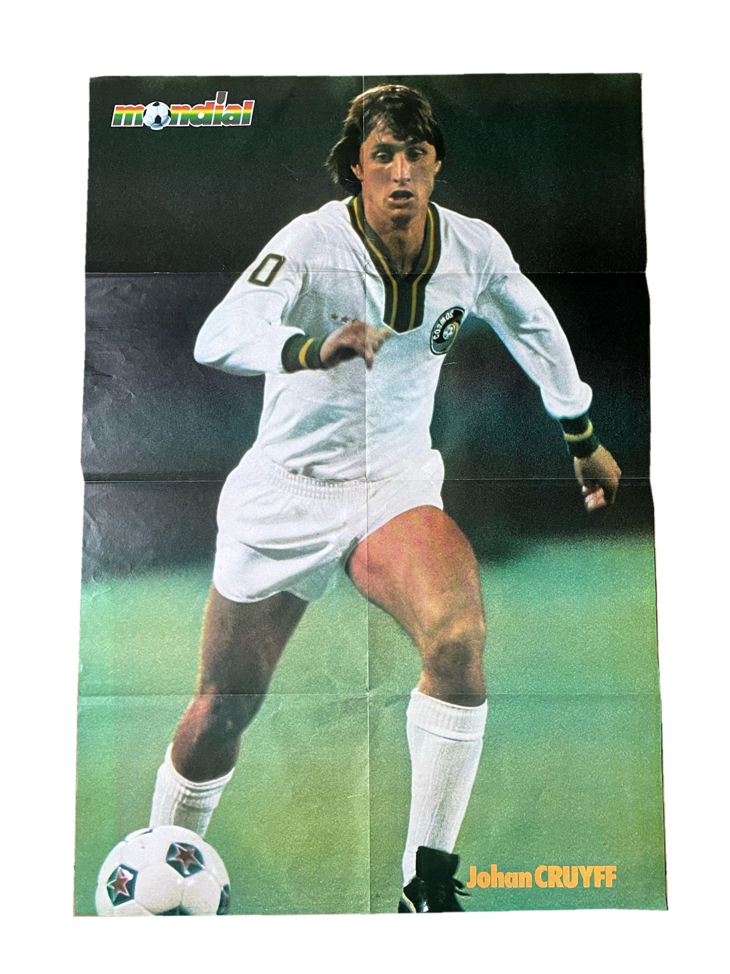 JOHAN CRUIJFF NY COSMOS POSTER