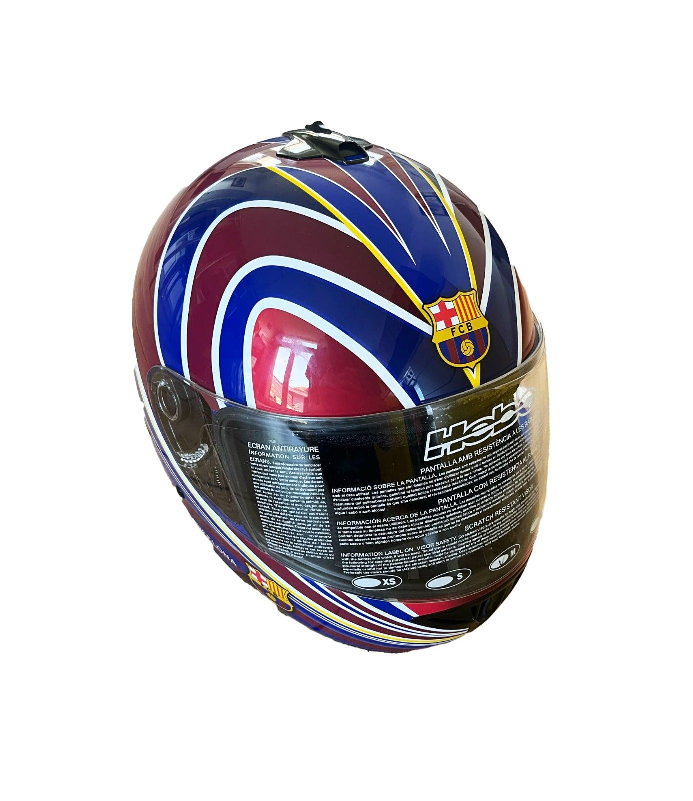 FC BARCELONA MOTOR/SCOOTER HELMET M